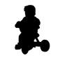 子供 子供 人,人物,人間,子,子供,全身,幼少,三輪車,こぐ,自転車のシルエット素材