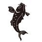 鯉 鯉 鯉,コイ,こい,魚,1匹,こどもの日,子供の日,5月,5月5日,祝日のシルエット素材