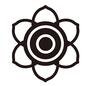 蓮の花 蓮の花 蓮の花,ハスの花,上から,蓮,ハス,丸,円,花弁,花びら,植物のシルエット素材