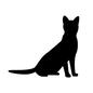 猫 猫 動物,生き物,生物,アニマル,子猫,座る,ネコ,ねこ,野良猫,飼い猫のシルエット素材