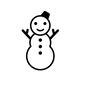 雪だるま 雪だるま 雪だるま,雪,冬,スノーマン,クリスマス,雪遊び,冬の遊び,冬遊び,雪玉,三段のシルエット素材
