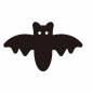 かわいいコウモリ コウモリ,飛ぶ,動物,1匹,ハロウィン,イベント,秋,10月,10月31日,季節のシルエット素材
