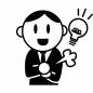 ひらめく男性 ひらめく,スーツ,会社員,電球,上半身,発想,発見,提案,人物,男性のシルエット素材