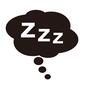 寝息 寝息 吹き出し,寝息,いびき,イビキ,ZZZ,すやすや,ぐっずり,熟睡,眠る,寝るのシルエット素材