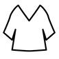 カットソー カットソー ファッション,オシャレ,お洒落,ブランド,衣類,洋服,おめかし,カットソー,Vネック,七分丈のシルエット素材