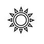 太陽 太陽 太陽,晴れ,天気,モチーフ,晴天,快晴,空,天気予報,今日の天気のシルエット素材