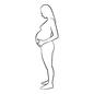 妊婦 妊娠,妊婦,妊婦さん,母親,母,マタニティ,マタニティー,出産,女性,女の人のシルエット素材