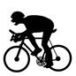 競輪選手 競輪選手 競輪選手,選手,競輪,自転車,乗り物,レース,競争,公営競技,ギャンブル,賭け事のシルエット素材
