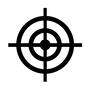 照準 ターゲット,射撃訓練,射撃,ロックオン,照準,照準器,丸,二重丸,狙う,円のシルエット素材