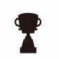 優勝カップ 優勝カップ 優勝カップ,トロフィー,優勝,1位,順位,運動会,大会,試合,体育祭,イベントのシルエット素材
