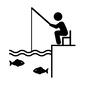 釣り人 釣り人 釣り,フィッシング,釣り具,魚釣り,海釣り,川釣り,ピクトグラム,人,人物,サカナのシルエット素材