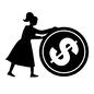 資産運用 資産運用 資産運用,女性,転がす,ドル,資産,通貨記号,金融,金融取引,為替,投資のシルエット素材