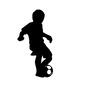 パス パス 子供,こども,少年,男子,サッカー少年,人,人物,パス,球技,スポーツのシルエット素材