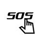 SOS SOS SOS,救助,救助要請,サイン,合図,書く,指,手,片手,救急のシルエット素材