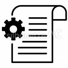 設定書類のアイコン リッチメニュー,アイコン,lineのシルエット素材