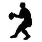 ラグビー ラグビー スポーツ,運動,人物,人,アスリート,球技,ラグビー,ラグビーボール,ボール,選手のシルエット素材