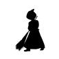 魔女 魔女 魔女,人,コスプレ,仮装,女性,ほうき,ハロウィン,10月,秋,ハロウィーンのシルエット素材
