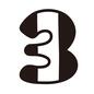 数字3 3,三,ストライプ,番号,数字,飾り数字,デザイン数字,ナンバー,数,手書き数字のシルエット素材