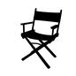 イス イス 芸術,映画監督,撮影現場,ディレクターズチェア,ディレクターチェア,椅子,いす,イス,チェア,チェアーのシルエット素材