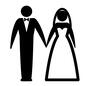 新郎新婦 新郎新婦,結婚パーティー,結婚式,カップル,新婚,ウェディングパーティー,新郎,新婦,ピクトグラム,男性のシルエット素材