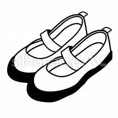 上履き 卒業式,生活,上履きのシルエット素材