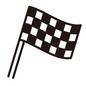 チェッカーフラッグ チェッカーフラッグ,レース旗,旗信号,信号旗,フィニッシュライン,レース,旗,市松模様,モータースポーツ,レーシングアイコンのシルエット素材