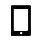 スマートフォン スマートフォン 通信機器,通信,tel,タブレット,スマートフォン,スマホ,携帯,電話のシルエット素材