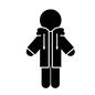 パーカー パーカー 服,洋服,衣類,パーカー,フード,コート,ひも,紐,人物,人のシルエット素材