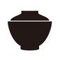 丼 丼 丼,どんぶり,椀,蓋付き,汁椀,和食器,キッチン用品,お碗,入れ物,容器のシルエット素材