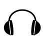ヘッドフォン ヘッドフォン,周辺機器,ステレオフォン,ヘッドホン,ヘッドセット,ハイレゾ,ステレオホン,アイコンのシルエット素材