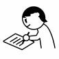 契約書にサインする女性 書類,筆記,署名,机,座る,契約,記入,手続き,人物,女性のシルエット素材