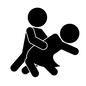 競技ダンス 競技ダンス 競技ダンス,男性,女性,抱える,ポーズ,技,社交ダンス,カップル,ピクトグラム,人物のシルエット素材