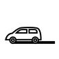 車 車,自動車,車道,乗り物,道,車線,街,アイコン,素材,側面のシルエット素材