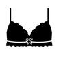 ブラジャー ブラジャー,ブラ,衣類,衣料,下着,ランジェリー,女性,レディース,女性用,女性下着のシルエット素材
