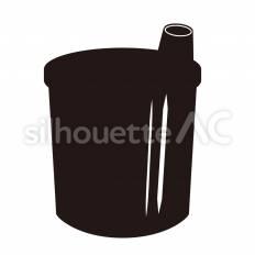 鉛筆削り 鉛筆削り,手動,穴のシルエット素材