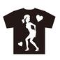 アイドルグッズ アイドルグッズ アイドルグッズ,応援グッズ,Tシャツ,女性アイドル,韓流,ハート,半袖,コンサート,イベント,芸能人のシルエット素材