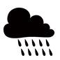 雨 雨 雨,雨降り,雨の日,雲,雨粒,天気,悪天候,梅雨,降雨,大雨のシルエット素材