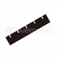 直定規 直定規,文具,線のシルエット素材