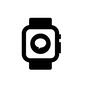スマートウォッチ メッセージ,コメント,吹き出し,スマートウォッチ,ウォッチ,腕時計,腕時計型,ウェアラブルデバイス,通信,情報機器のシルエット素材