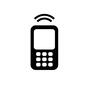 送信 送信 送信,送る,フィーチャーフォン,ガラケー,携帯,モバイル,電話,携帯電話,タブレット,端末のシルエット素材