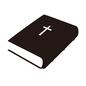 聖書 聖書 聖書,本,一冊,閉じる,十字架,クロス,経典,正典,宗教文書,読み物のシルエット素材