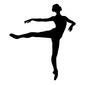 バレリーナ バレリーナ ダンサー,バレリーナ,クラシックバレエ,クラシック,バレエ,踊る,ダンス,女性,全身,バレエポーズのシルエット素材