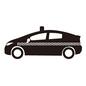 タクシー タクシー タクシー,乗り物,交通,商用自動車,移動,車,自動車,横向きのシルエット素材