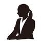 営業の女性 営業の女性 キャリアウーマン,営業,外回り,就活,働く,仕事,女性社員,社員,従業員,スタッフのシルエット素材