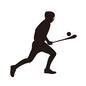 ハーリング ハーリング ハーリング,スティック,ボール,マイナースポーツ,スポーツ,競技,選手,プレー,試合,人物のシルエット素材