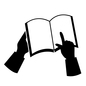 本を指差す手元 本を指差す手元 本,教科書,指差す,指,指差し,テキスト,ノート,持つ,手元,はめ込みのシルエット素材