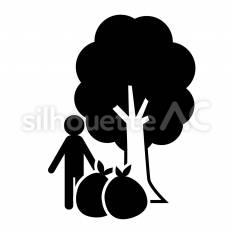 不法投棄 不法投棄,ゴミ,廃棄物のシルエット素材