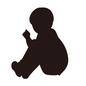座る 座る 座る,男の子,体育座り,膝を曲げる,膝を立てる,グー,休憩,子供,幼児,人物のシルエット素材