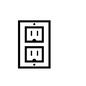 コンセント コンセント コンセント,差し込み口,二つ,差込口,電気,電源,生活,暮らし,アイテムのシルエット素材