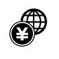 ウェブマネー ウェブマネー 世界,グローバル,経済,ウェブマネー,仮想通貨,通貨,オンライン,お金,マネー,金銭のシルエット素材